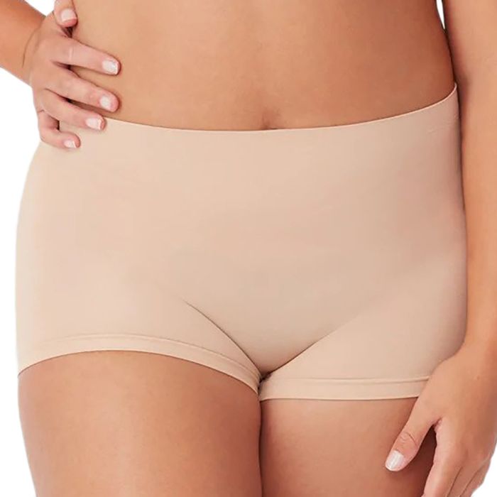 Ambra Seamless Smoothies Shortie 2-Pack AMSHSSBS2P Robe Womens Shapewear