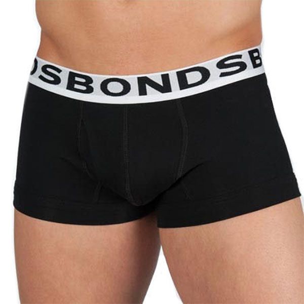 Bonds Fit Trunk M333 Black Mens Underwear
