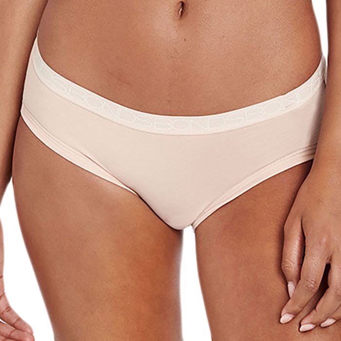 Bonds Women's Cottontails Full Briefs 3-Pack - Base Blush