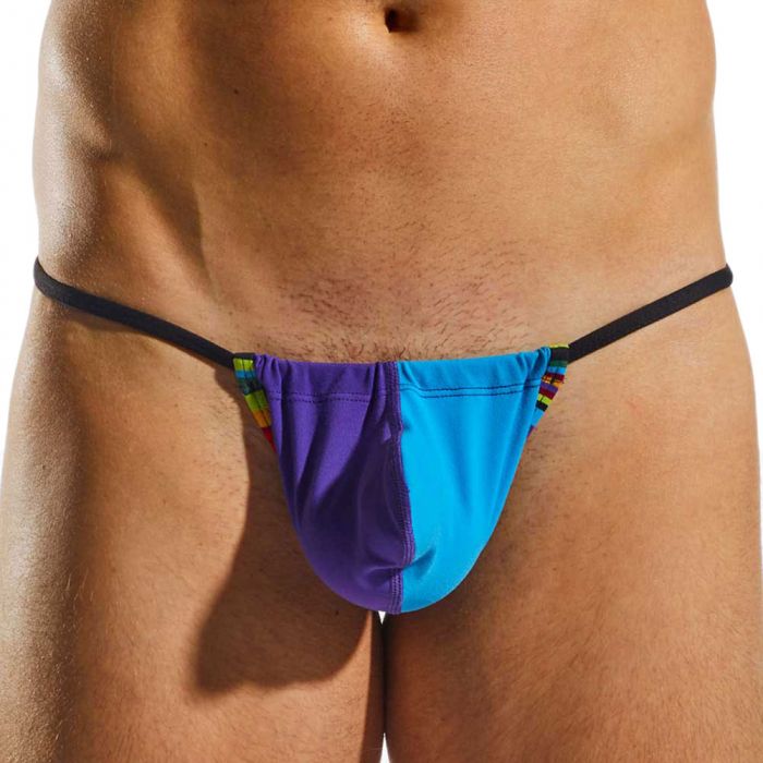 Cocksox Slingshot Thong G-String CX14 Patriot Blue Mens Underwear