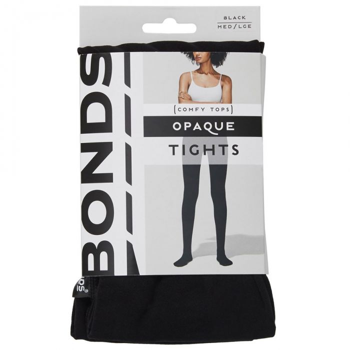 Bonds 70D No Dig Opaque Tights L79583 Black Womens Hosiery