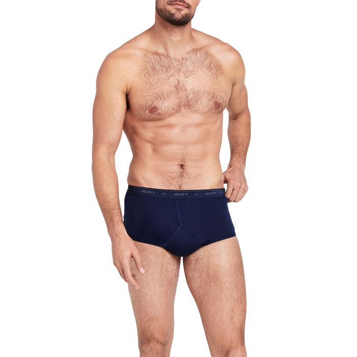 Jockey Classic Y-Front Larger Sized 34-40 Navy M9003 Mens Underwear