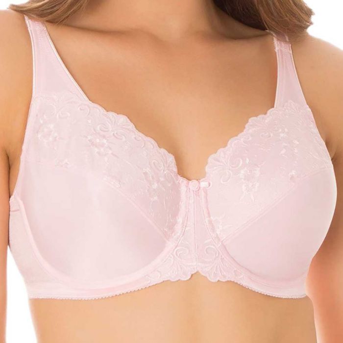 Triumph Embroidered Minimizer Bra 10000085 Baby Cheek Womens Bra