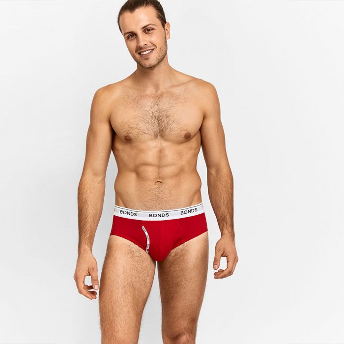 Bonds Guyfront Brief MZVI Red Mens Underwear