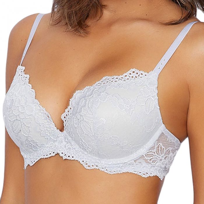Fayreform My Fit Lace Push Up Plunge Bra P86-4053F Microchip