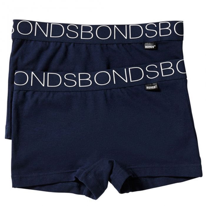 Bonds Girls Stretchies Shortie 2-Pack UXVD2A Deep Arctic Girls Short