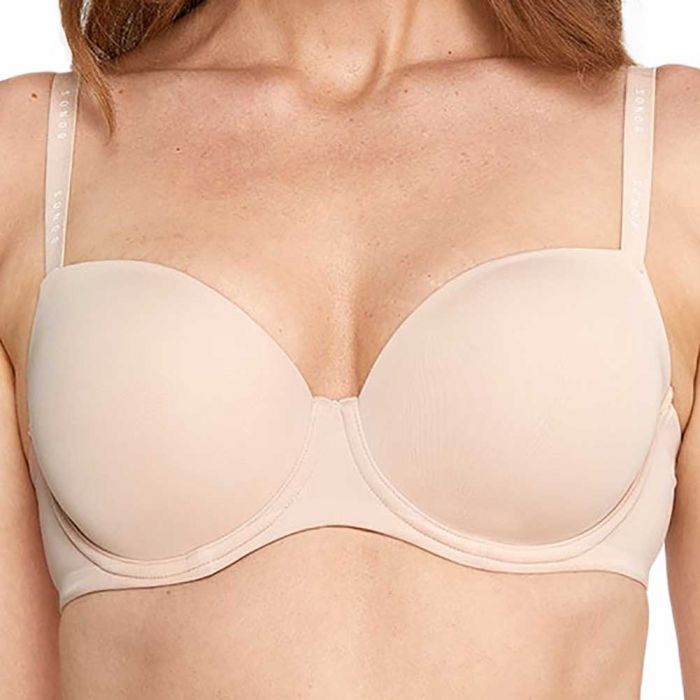 Bonds Invisi Full Busted Tee Shirt Bra YXC4Y Base Blush Womens Bra