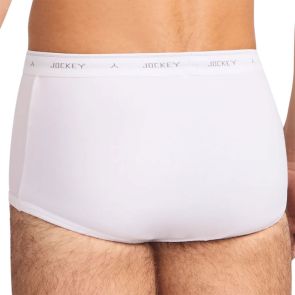 Jockey Classic Y-Front Brief 3-Pack JCMU250P3 White