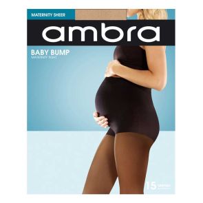 Ambra 6-Pack 15D Baby Bump Tight Natural