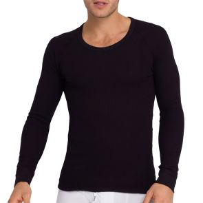 Bonds Aircel Thermal Long Sleeve T-shirt MVNL Black