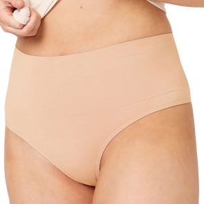 Ambra Seamless Smoothies Recycled G-String 2-Pack Rose Beige