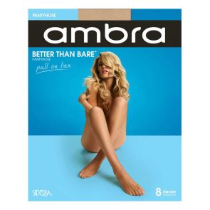 Ambra 6-Pack Better than Bare Pantyhose Natural Bisque