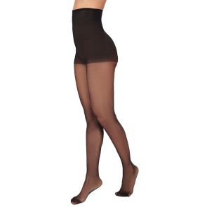 Razzamatazz 6-Pack Control Sheer Matte Brief Pantyhose H80033 Black