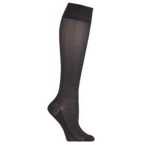 Sheer Relief 4-Pack Cotton Sole Trouser Sock H33087 Black