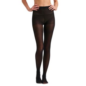 Ambra 6-Pack Opaque Hipster School Tights Classic Black