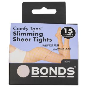 Bonds 4-Pack 15D Sheer Shape Slimming Tights L79570 Nude