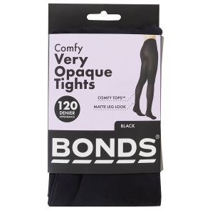 Bonds 4-Pack 120D Opaque Tights L79585 Black