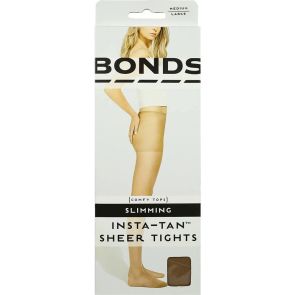 Bonds 4-Pack Instant Tan Sheer Tights L79605 Light