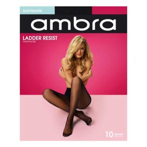 Ambra 6-Pack Ladder Resist Bodyshaper Tights Black