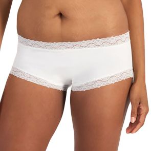 Berlei Marais Cotton Boyleg WQAM White