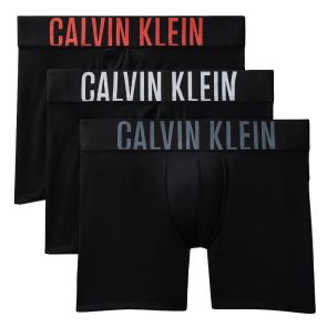 Calvin Klein Intense Power Micro Boxer Briefs 3-Pack NB3612 Black/Red/White/Grey