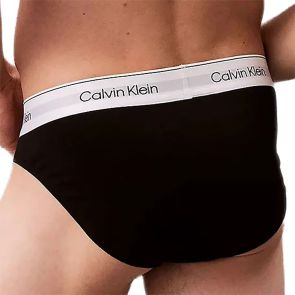 Calvin Klein Modern Cotton Low Rise Briefs 3-Pack NB3961 Black