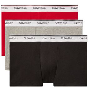 Calvin Klein Balance Trunk 3-Pack NP2817O Red/Grey/Black