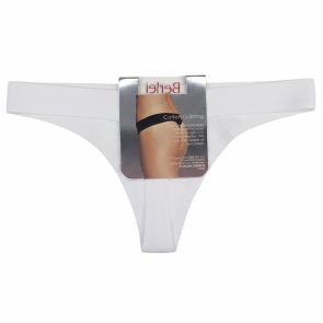 FINAL SALE Berlei Barely There Seamfree Cotton G-String W653W White