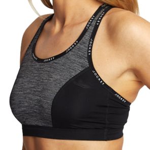 FINAL SALE Jockey Balance Micro Crop WV43 Black