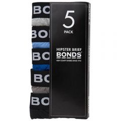 Bonds Hipster Brief 5-Pack M8DM5T Assorted 