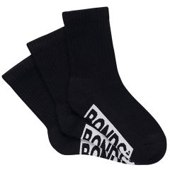 Bonds Kids Cushioned Crew 3-Pack RXUY3N Black