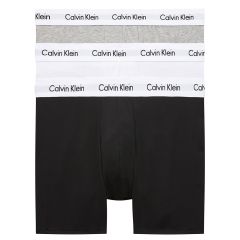Calvin Klein Cotton Stretch Boxer Brief 3-Pack NB1770 Black/White/Grey