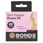 Bonds 4-Pack 40 Denier Semi Opaque Knee-Hi L79582 Nude