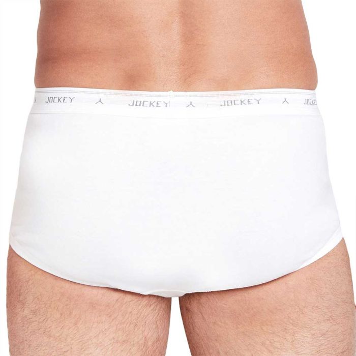 Jockey Classic Y-Front Size 14-26 White M9000G mens underwear