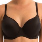 Triumph Gorgeous Luxury T-Shirt 10035183 Black Womens Bras