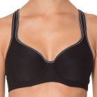 Triaction Racerback Sports Bra 10091200 Black Womens Bra