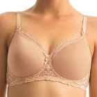 Triumph Gorgeous Mama Lace Wirefree Bra 10101034 Nude Womens Bra