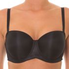 Triumph Beautiful Silhouette Strapless Bra 10107623 Black Womens Bra