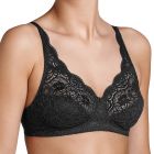 Triumph Amourette Wire Free Bra 10166794 Black Womens Bra