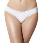 Doreanse Women Modal String 6150 White Womens Underwear