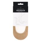 Ambra 12-Pack Bamboo Ecostyle Footlets Natural