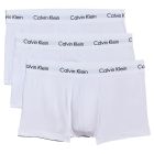 Calvin Klein Cotton Stretch Low Rise Trunk 3-Pack U2664 White