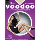 Voodoo Voluptuous Shine Sheers H30560 Black Magic Womens Hosiery