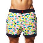 Hey Franky Circuit Beach Shorts Bubbles HF0165 Multi Mens Shorts