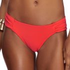 Jets Jetset Gathered Side Bikini Bottoms J3254 Flamingo Womens Swimwear