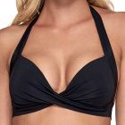 Jets Jetset 50's Halter Top Bikini J4984 Black Women Swimwear