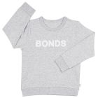 Bonds Kids Tech Sweats Pullover KVQTK New Grey Marle