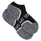Bonds Ultimate Comfort Low Cut 2 Pack LXWA2N Black Womens Socks