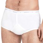 Jockey Classic Y-Front Brief 2 Pack M90002 White Mens Underwear