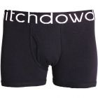 Mitch Dowd Metallic Mid Fit Hipster Trunk V350 Black Mens Underwear
